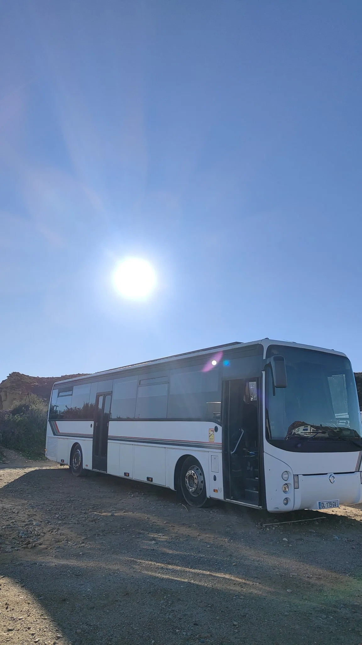 Voyager en bus en hiver en Espagne pour retrouver le soleil
