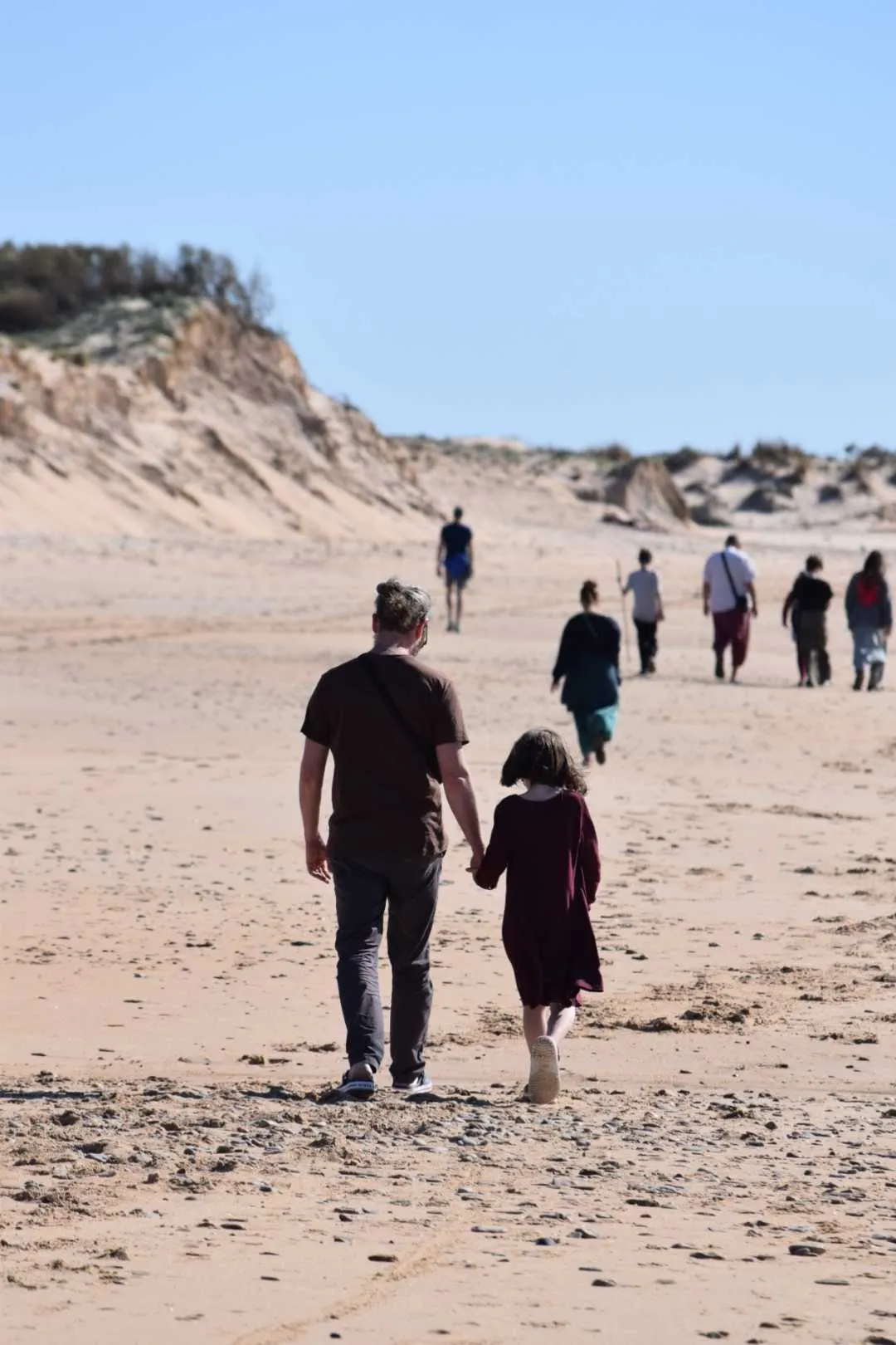 Famille sur la plage