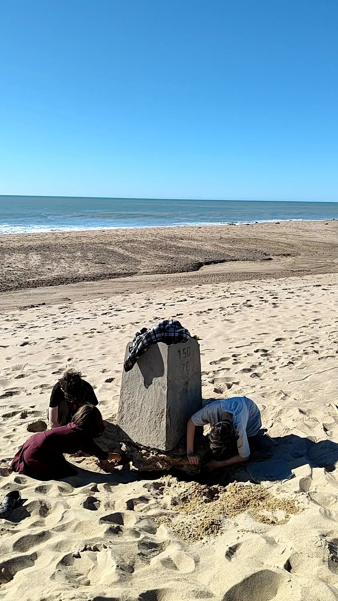 Enfants sur la plage