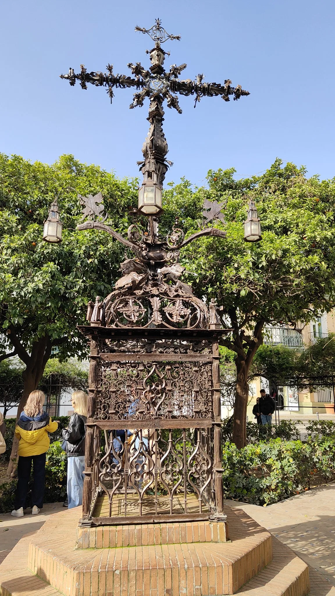 Séville - la place des Serpents